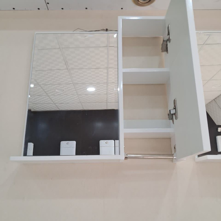 آینه باکس PVC رویال 50 ضدآب مروا کابین (عرض 52 ارتفاع 50) (پس کرایه)