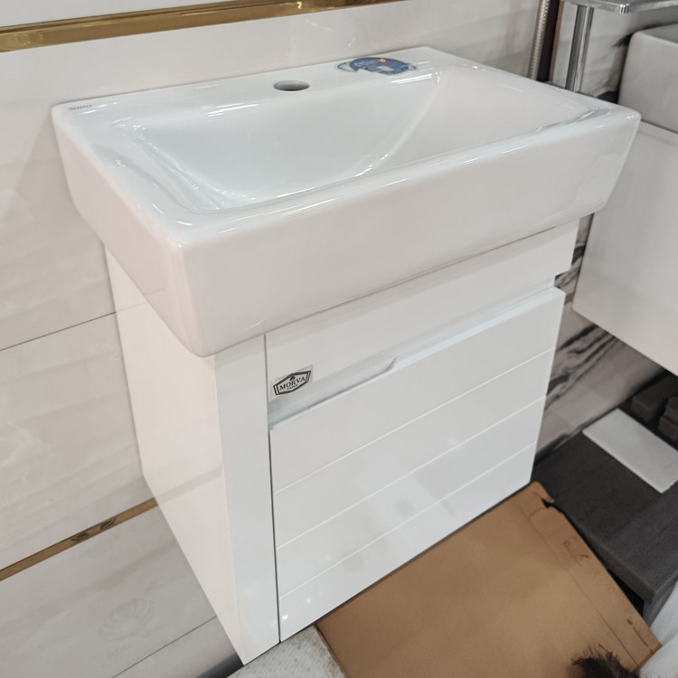 فول ست روشویی کابینتی مروا کابین مدل تونی پلاس (طول 45 عرض 31) (پس کرایه)