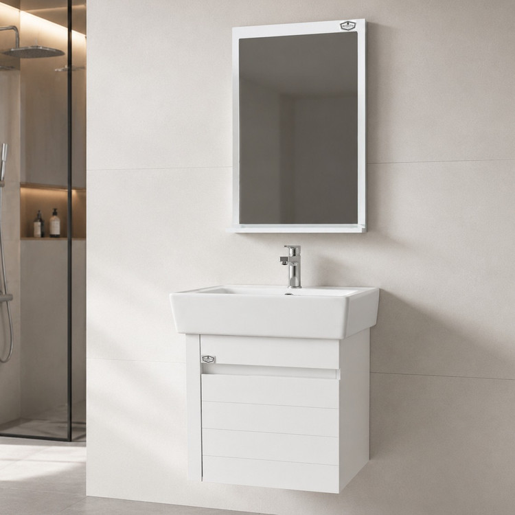 فول ست روشویی کابینتی مروا کابین مدل تونی پلاس (طول 45 عرض 31) (پس کرایه)